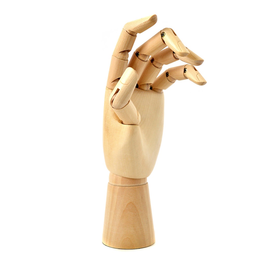 Male Mannequin (Right Hand) - 12"