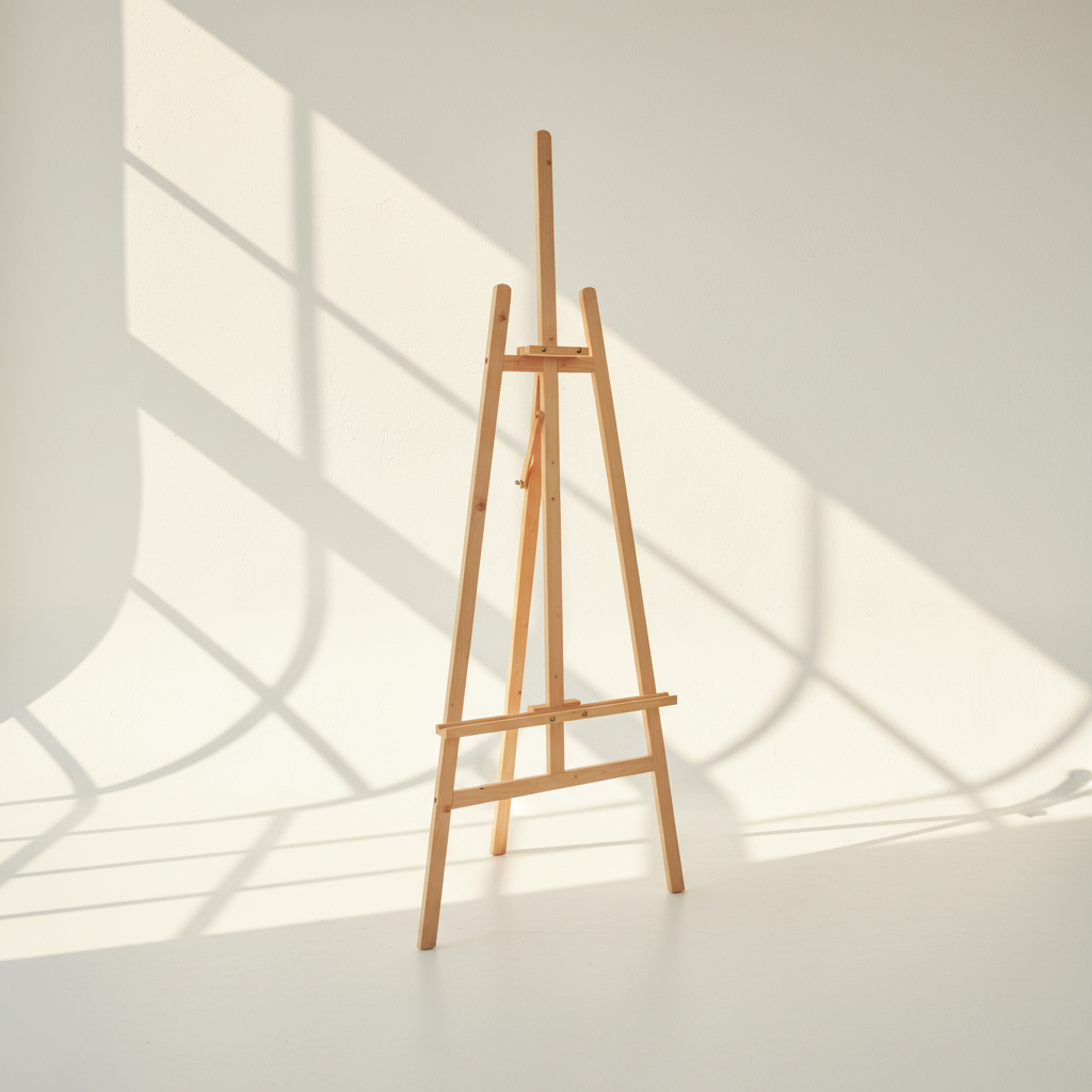 Chevalet Lyre 64'' - Chevalet économique en pin