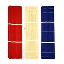 Bamboo Brush Roll With Elastic Band - 12" x 15.5"