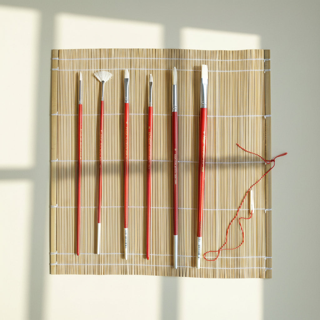 Bamboo Mat Without Elastic 14" x 14"