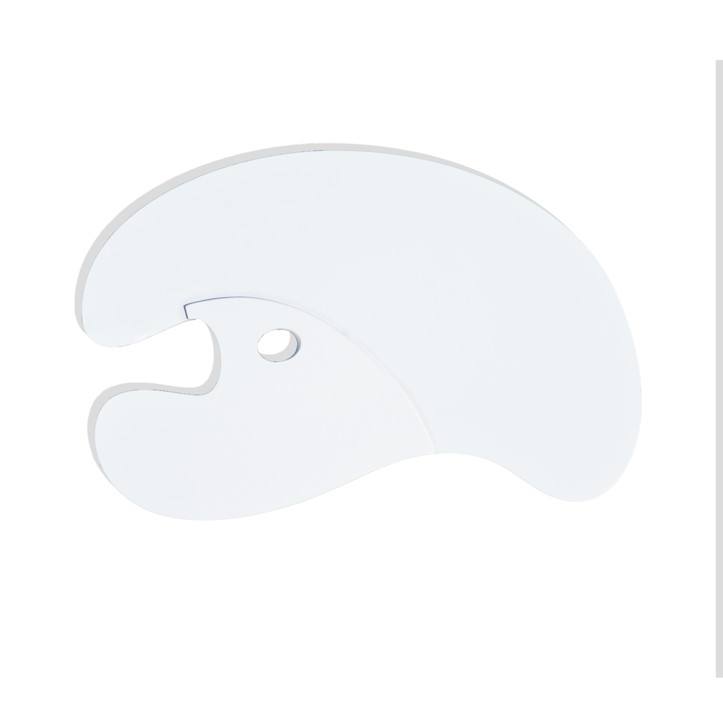 Grande palette acrylique - 16" x 24'' x 3 mm d'épaisseur