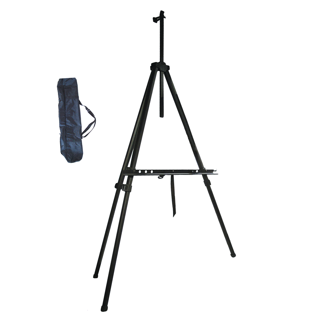 Portable Steel Field Tripod Easel (Maximum Canvas Height of 41")+ Travelling bag