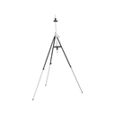 51" Black Italian Steel Tripod Easel
