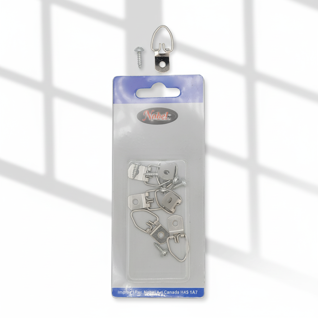D-Rings(1 Hole) - Pack of 6