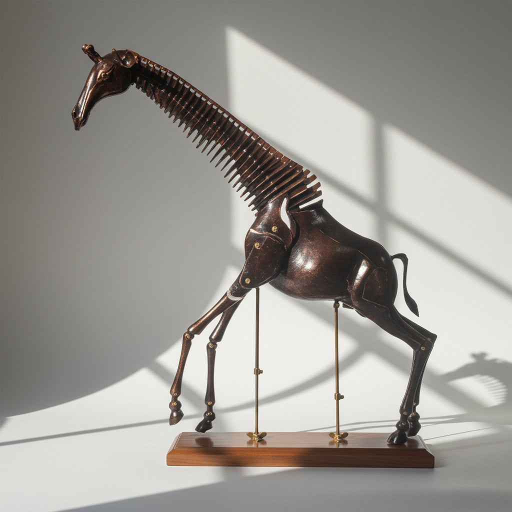 Mannequin Girafe Avec Cou Flexible