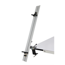 Chevalet en aluminium à pince de table robuste - Hauteur maximale de la toile de 24 po