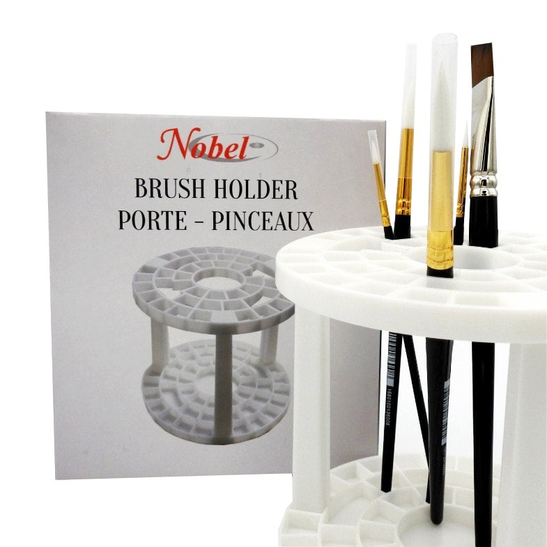 Porte-pinceaux en plastique, 4'' de hauteur