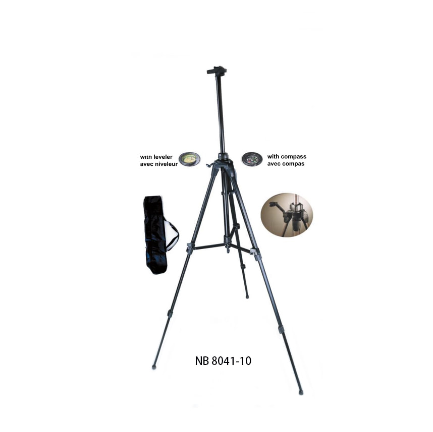 Portable Steel Field Tripod Easel (Black) - 60" + Travelling bag