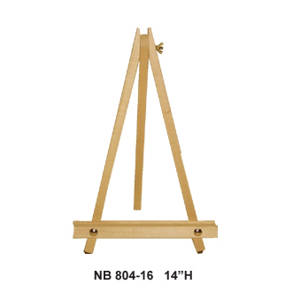 Wooden Economic Tabletop Display Easel - 14"