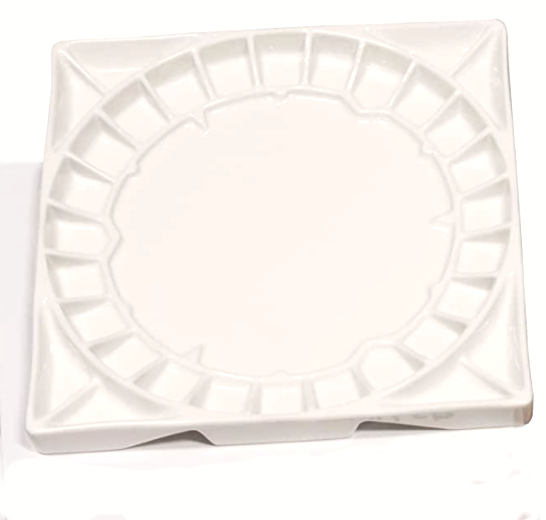 Large Porcelaine Palette with 32 Wells