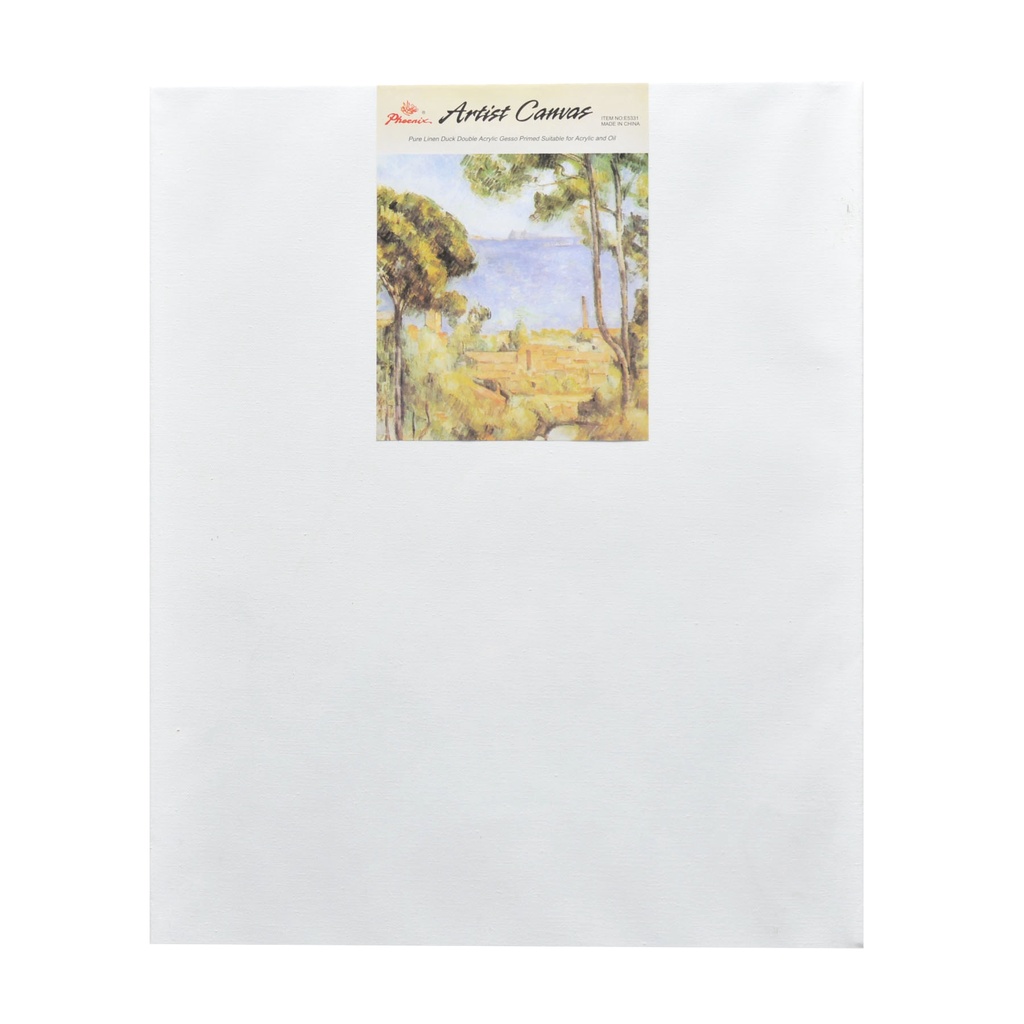 Stretched Linen Canvas Primed with Gesso - 8" x 10"