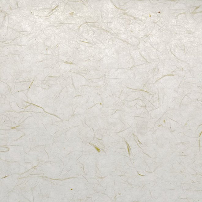 Handmade Paper With Flowers And Leaves - 25" x 36"