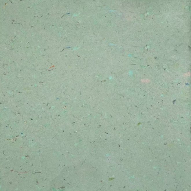 Handmade Paper (Grey Silk Design with Confetti) - 26" x 36"