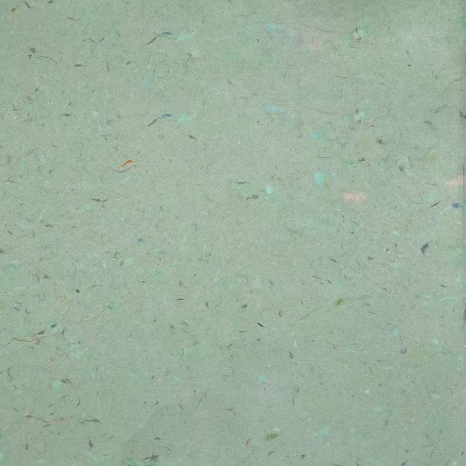 Papier fait main (motif en soie grise avec confettis), 26" x 36"
