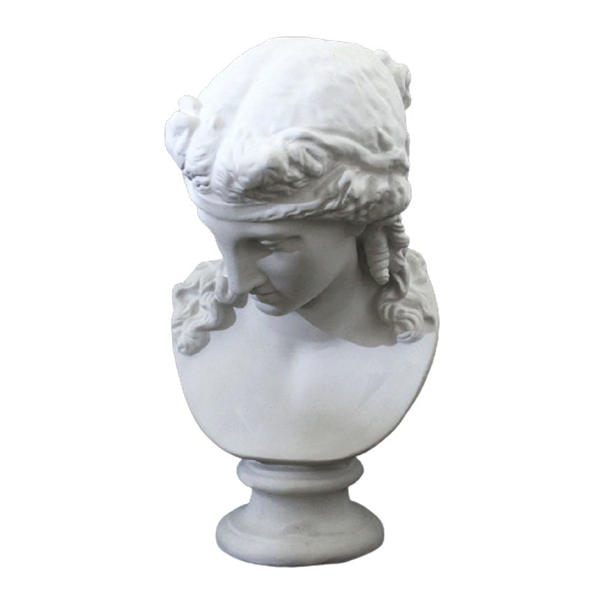 Plaster Bust - Ariadne (6")