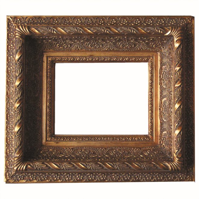 Ornate Bronze Wooden Frame - 24" x 36"
