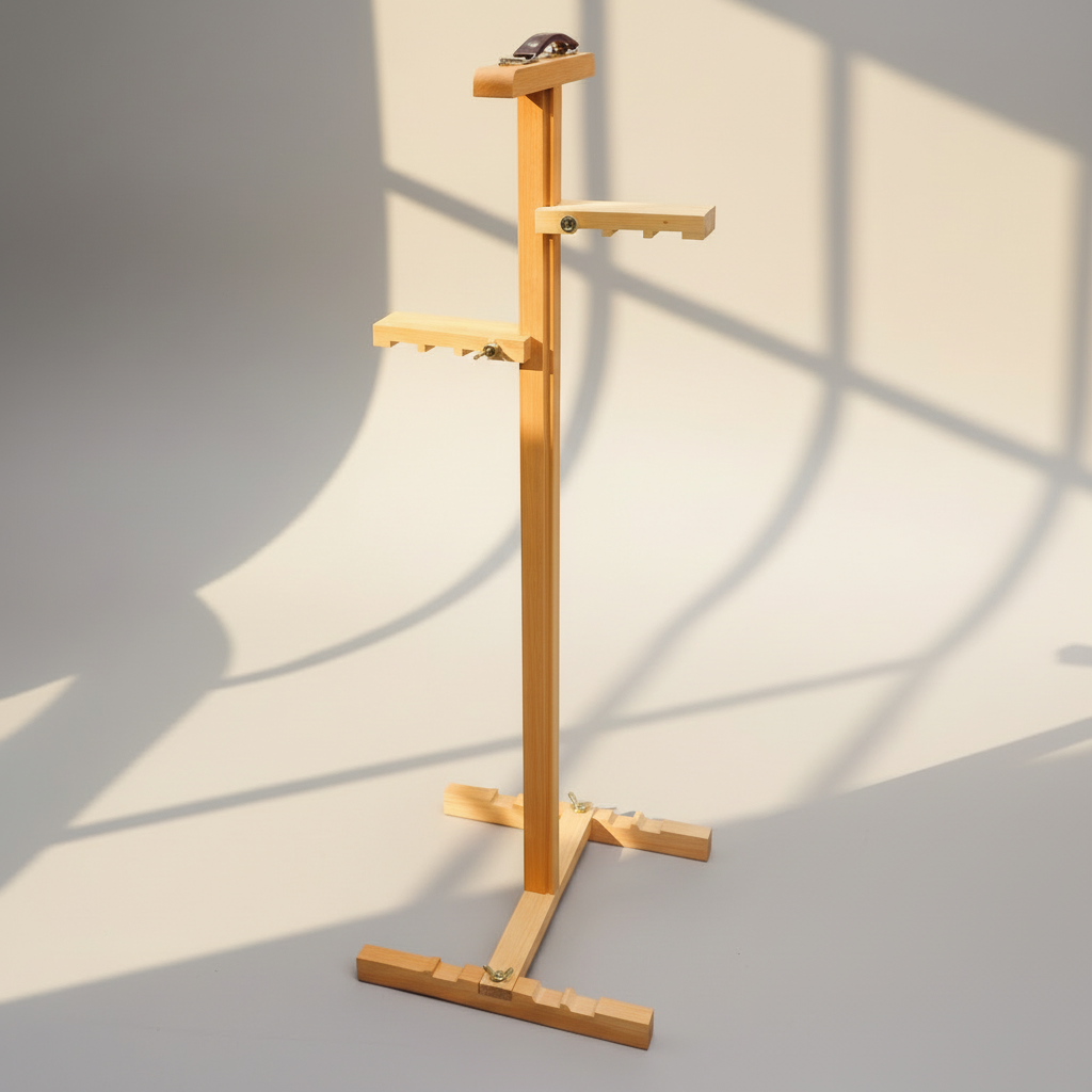 Canvas Holder - 6 Adjustable Slots, Up To 26" Canvases