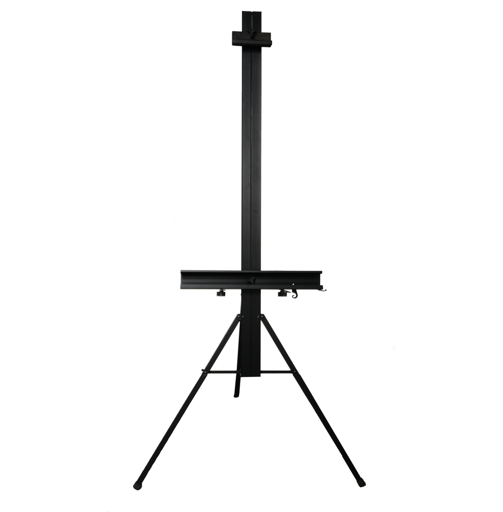 Angle-Adjustable Metal Tripod Easel for Canvases up to 50"