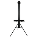 Angle-Adjustable Metal Tripod Easel for Canvases up to 50"