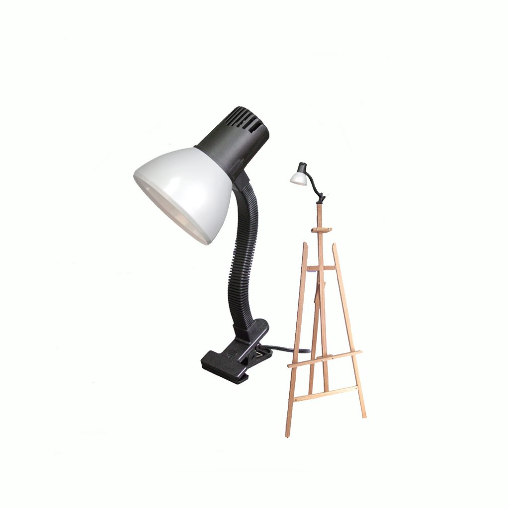 Adjustable Clip-On Lamp