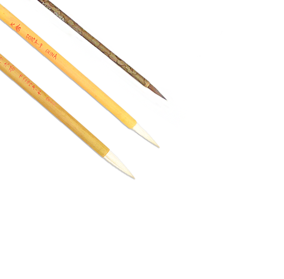 Goat and Mixed Hair Brush - Set Of 3