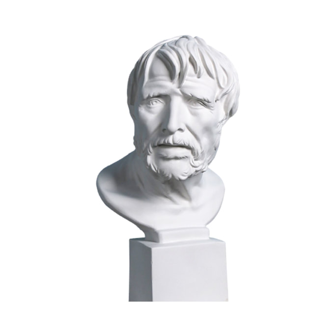 Plaster Bust - Seneca (20")