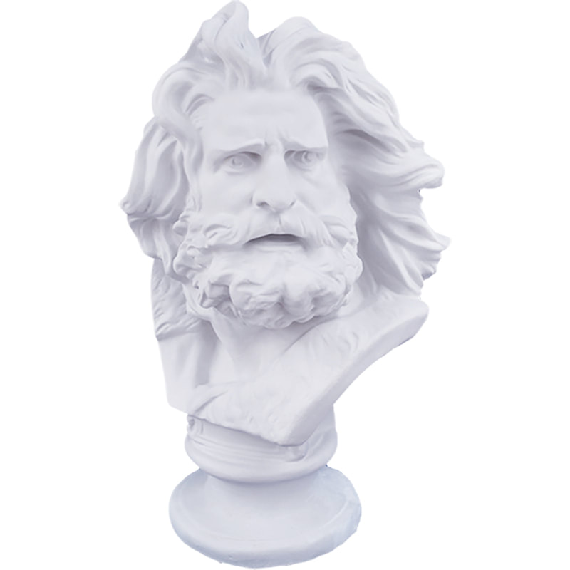 Plaster Bust - Marseilles (24")