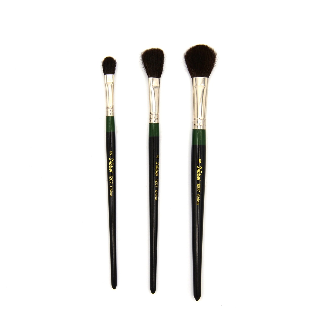 Squirrel and Badger Hair Brushes - Oval Mop #2