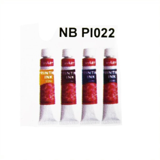 [FC PI022-R] Block Printing Ink, Red 22 ml