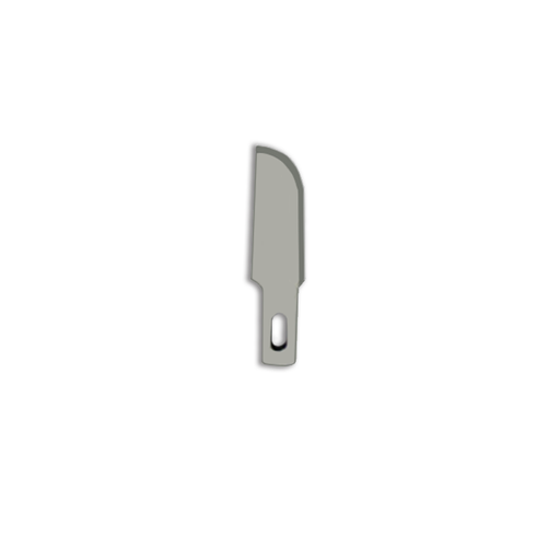[SX01TS6-5] Nobel Blades #1 Sizes - 6mm Wide Surgical Replacement Blades - Pack Of 56mm Surgical Replacement Blades - Pack Of 5 Universal Blades #10