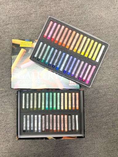 [MPA-60] Pastels tendres de qualité professionnelle Mungyo - ensemble de 60