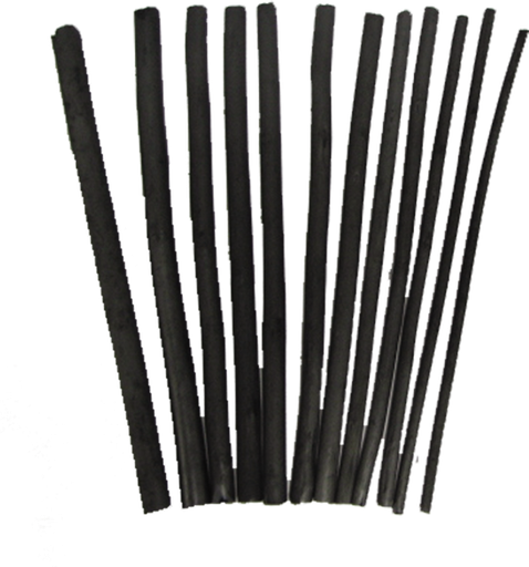 [NB 702-W12] Bâtonnets de charbon de bois de saule, 3 - 9 mm