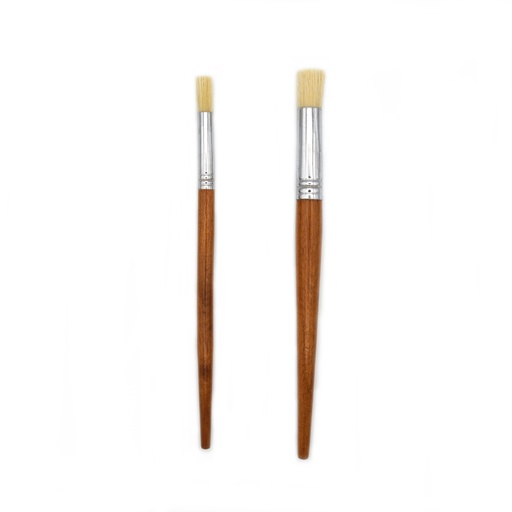[FC 289-2] Sturdy Hog Hair Stencil Brush  - #2