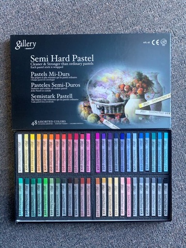 [FC MPL-48] Pastels durs - Format carré long