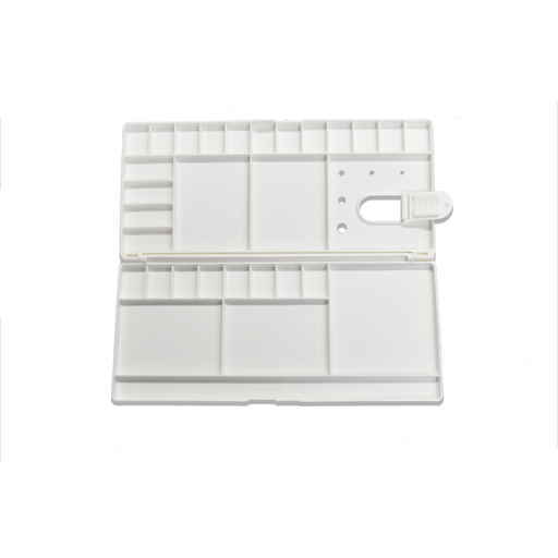 [FC 404-15] Plastic Folding Palette with 29 Wells - 11" x 11"