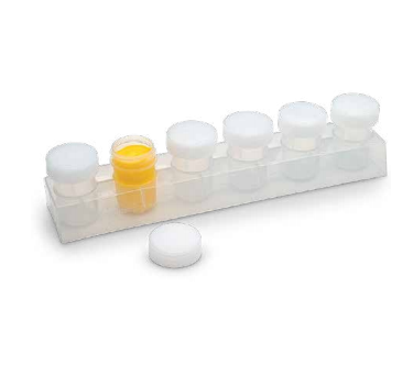 [FC 404-21] Gobelets 6 Puits Avec Couvercles 22 ml