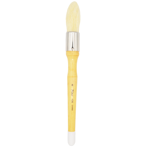 [FC 426-8] Pinceau en poils de porc blanc Sash - Pointe pointue