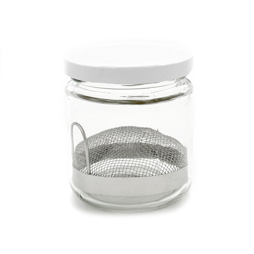 [FC 405-22] Brush Washer With Cleaning Screen and Glass Jar