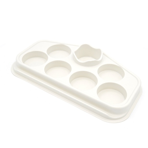 [FC 404-WB24] 6 Wells Tempera Tray With Jar Holder