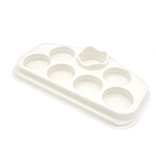 [FC 404-WB24] 6 Wells Tempera Tray With Jar Holder
