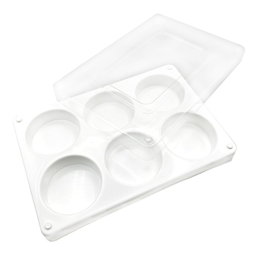 [FC TB6] Plastic Palette for Tempera Paint Blocks