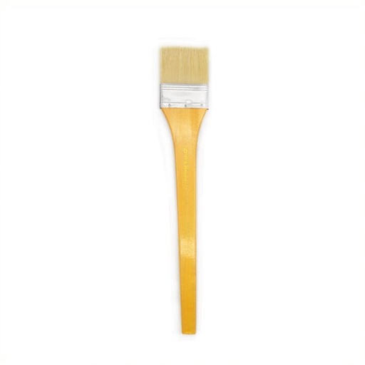 [FC 691-5] Brosse plate de décorateur en soies blanches de porc – 2 ¾ pouces
