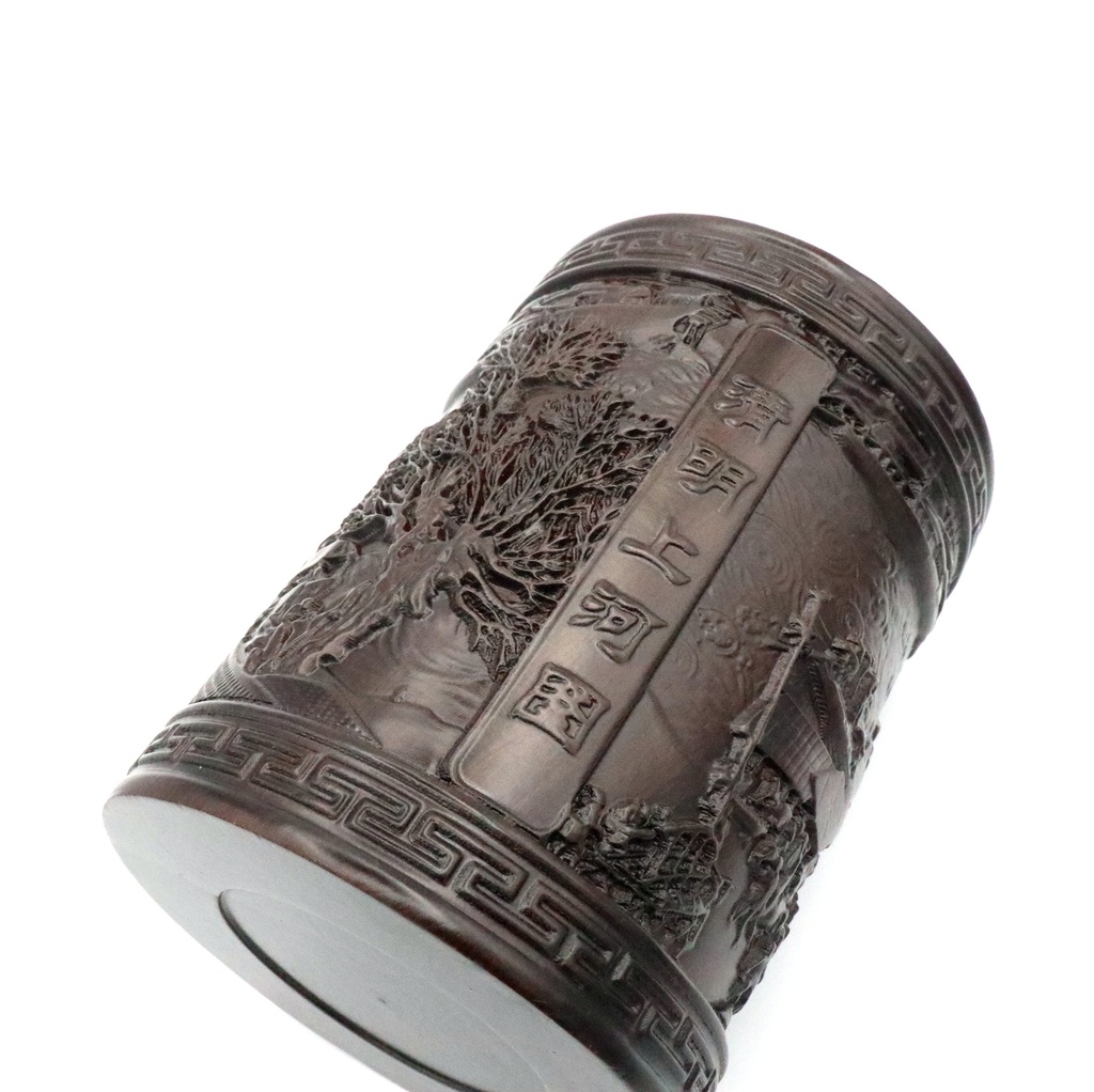 [NB 520] Premium Black Wooden Jar