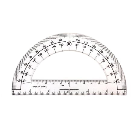 [TN MPH-2016] Protractor - 180 Degres, 6"