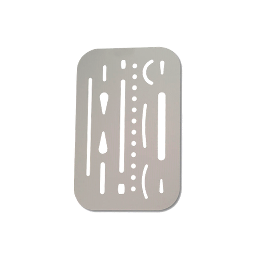 [TN ST-10] Erasing Shield With 26 Holes