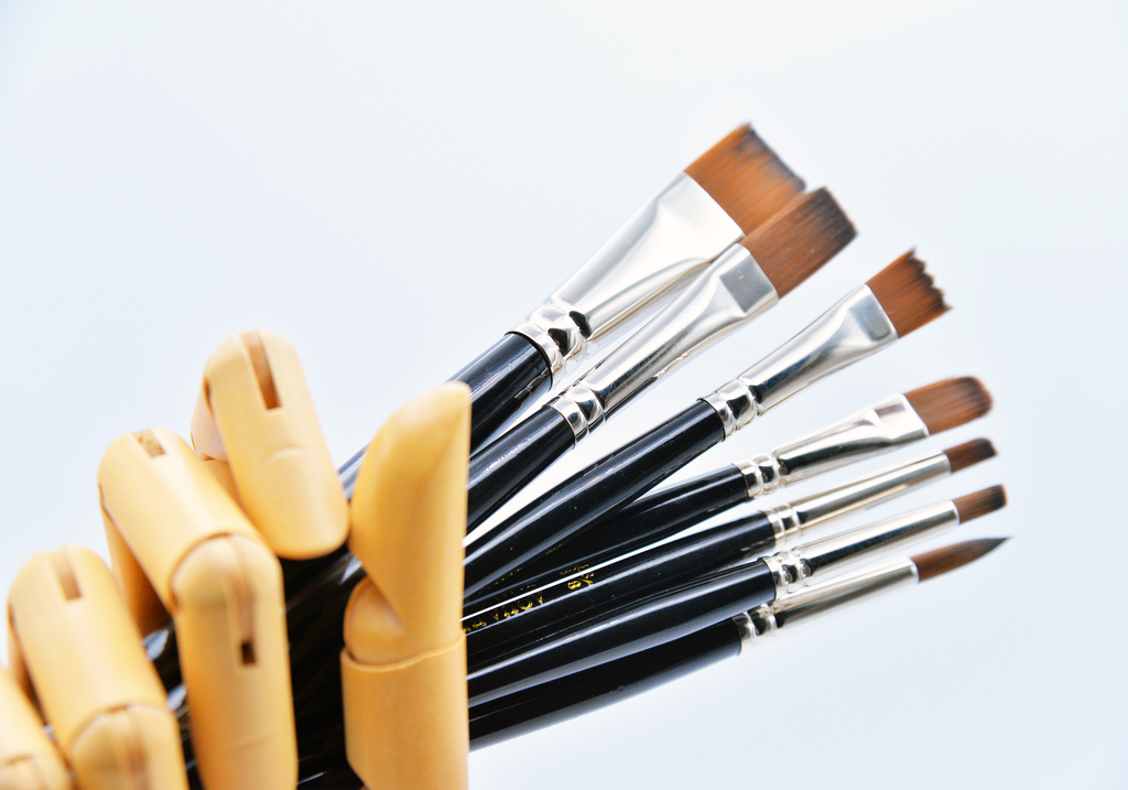 Aquaflex - Brown Synthetic Brush