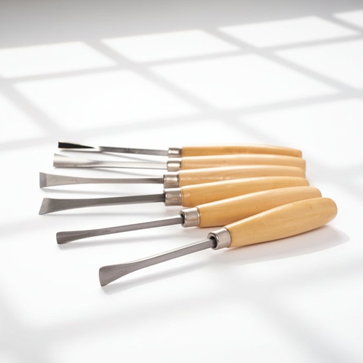 [FC 400-103] Gouges à découper - Assortiment de 6