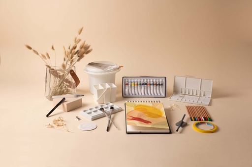 [NB KIT-SKW3] NOBEL STARTER KITS - Watercolor Painting Deluxe Kit