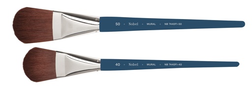 [NB 7440FI-40] MURAL - Synthetic Jumbo Filbert Brush #40