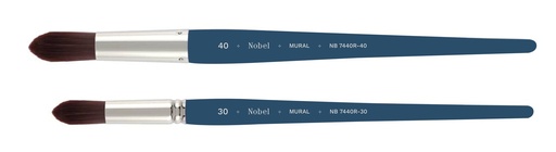 [NB 7440R-30] MURAL - Synthetic Jumbo Round Brush #30
